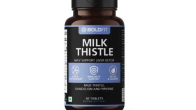 Boldfit milk thistle supplement for liver support and liver detox